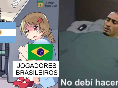 Los mejores memes de la goleada 4-1 de Argentina a Brasil