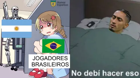 Los memes de Argentina a Brasil.