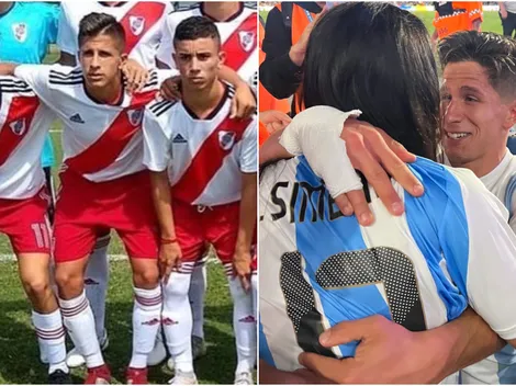 No se olvidan de River: la mamá de Giuliano Simeone y el emotivo recuerdo del inicio del jugador