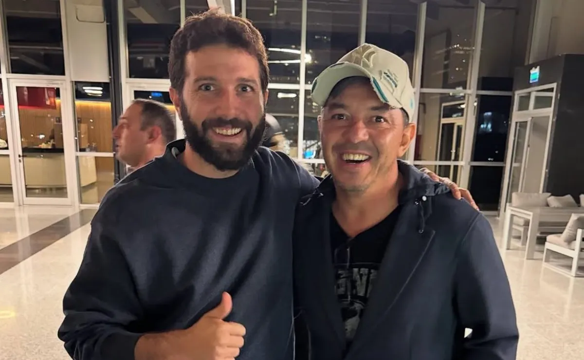 Gallardo gozó al ritmo de la Selección (Foto: @sariskleit).