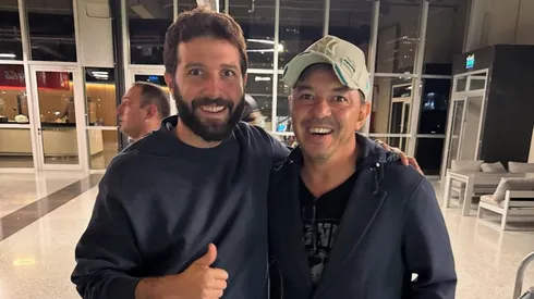 Gallardo gozó al ritmo de la Selección (Foto: @sariskleit).