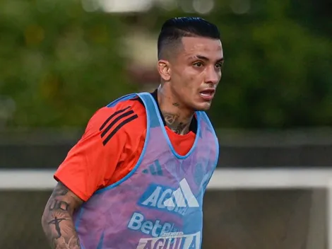 Castaño no entrenó con River tras la fecha FIFA: la razón