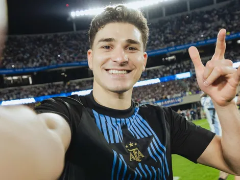 Conmebol sorprendió a Julián Álvarez con un regalo de River: "Sería lindo..."