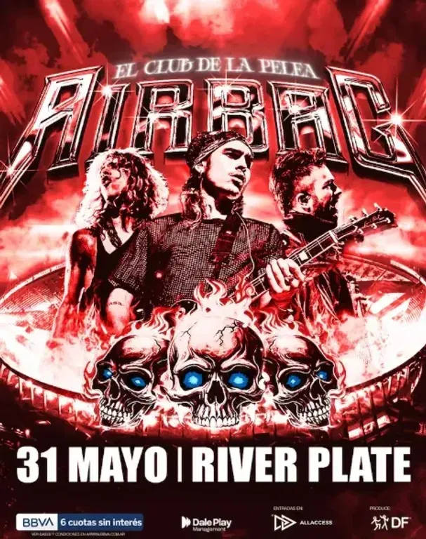 El póster de Airbag.