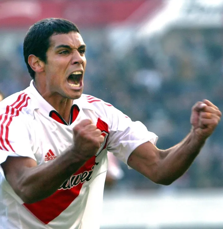 Sand recordó su paso por River.