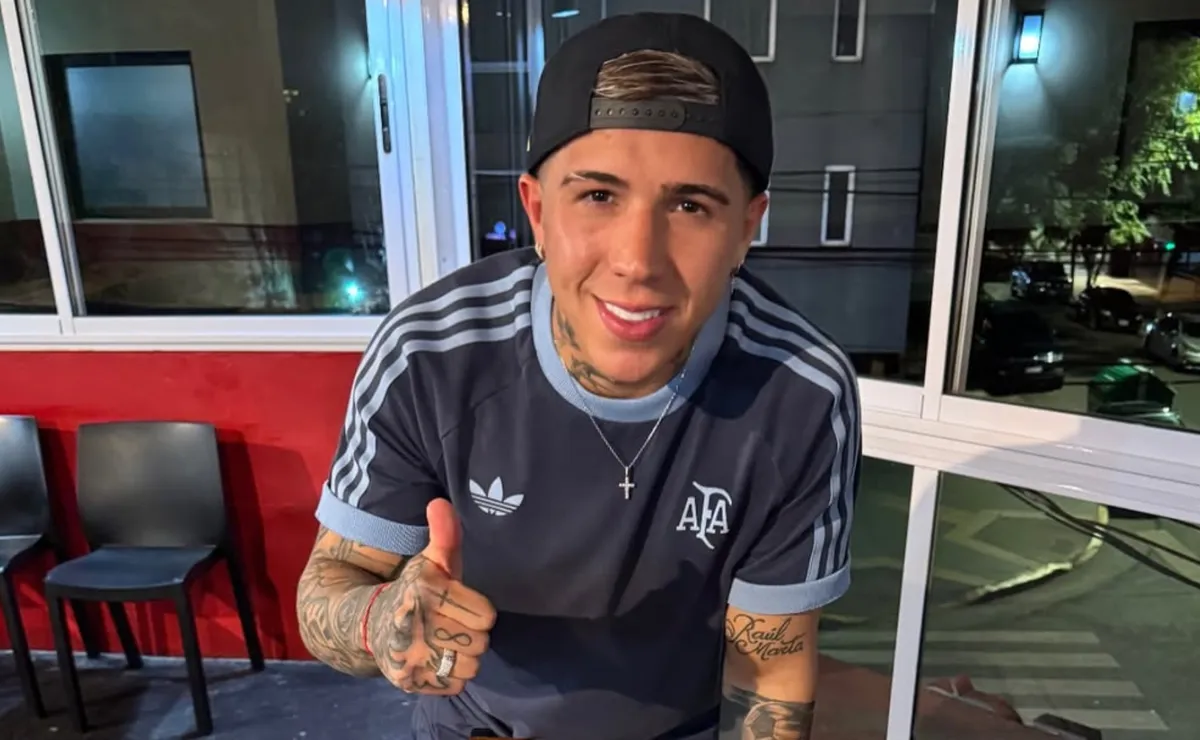 Enzo Fernández fue a comer al bodegón El Antojo tras su partidazo con la Selección Argentina ante (FOTO: @elantojo_ok2).