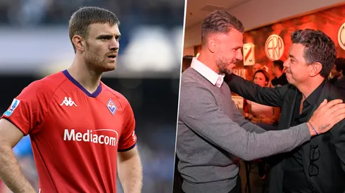 Beltran tuvo a los dos como entrenadores en River.