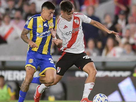 River se durmió en el final y Rosario Central rescató un empate