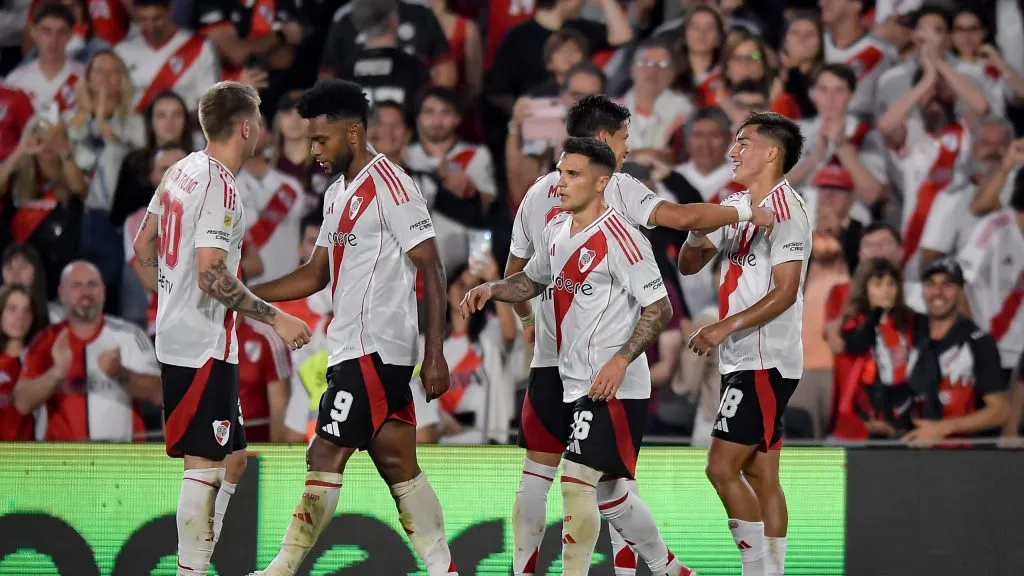 River apenas logró un empate con Rosario Central. Foto: Getty.