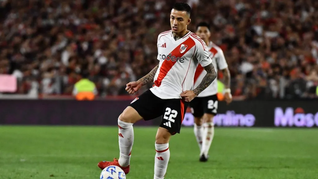 Castaño tuvo su debut oficial en River.