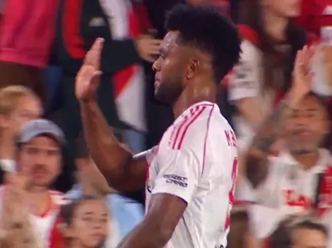 No se vio: el gesto de Borja con los hinchas de River