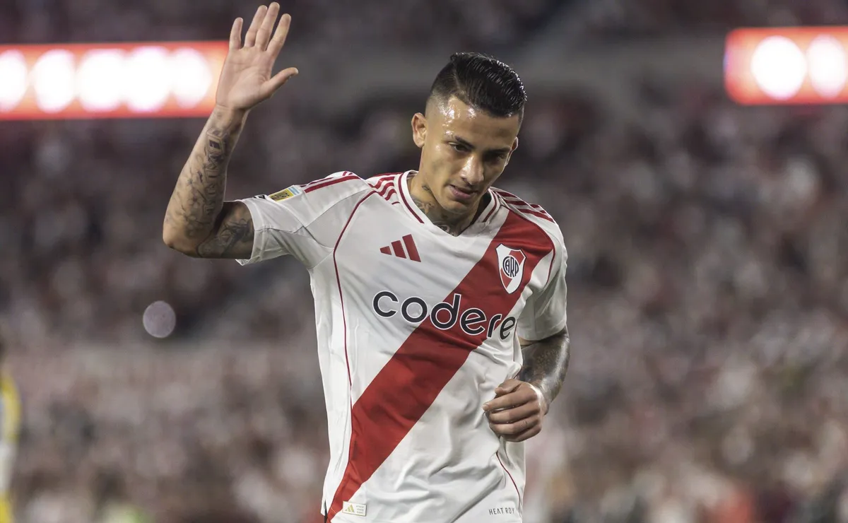 El debut de Castaño en River.