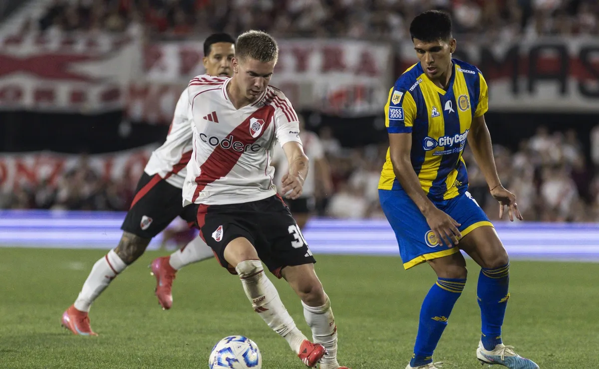 Franco Mastantuono fue otra vez la figura de un River pálido.