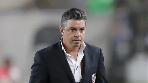 Gallardo definió a los titulares de River vs. Sarmiento. Foto: Getty.