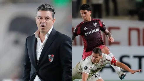 Gallardo destacó el partido de Driussi en Lima.