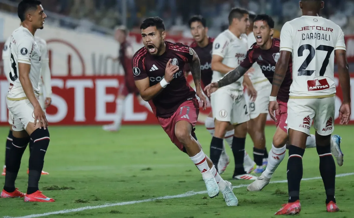 Paulo Díaz un gol clave para River en Perú.