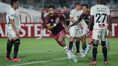 Paulo Díaz un gol clave para River en Perú.