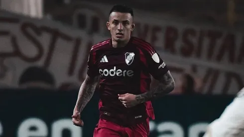 Castaño ya es una fija en el once de River y este jueves ante Barcelona volverá a ser titular.