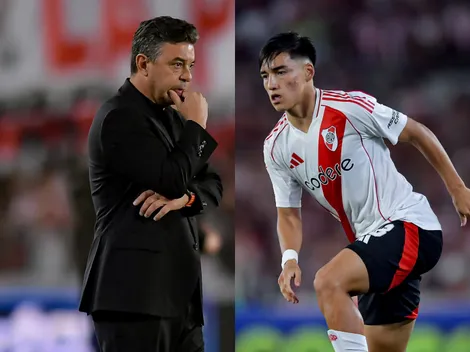 ¿Titular? El plan de Gallardo con Subiabre de cara al partido con Sarmiento