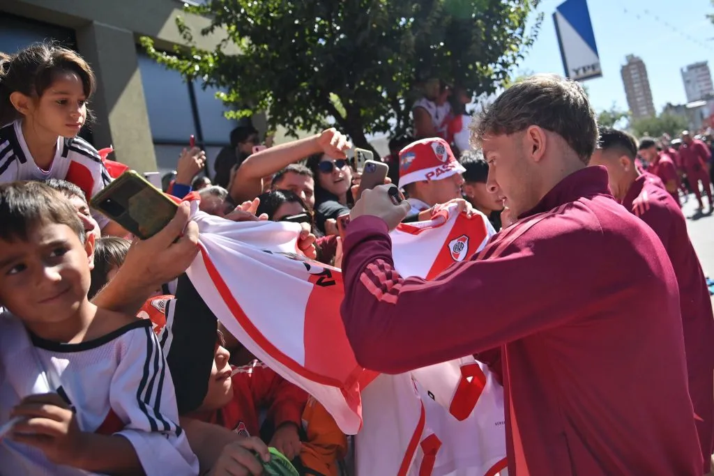 Facundo Colidio, recuperado de su lesión, tuvo un buen partido en Perú. (Prensa River)