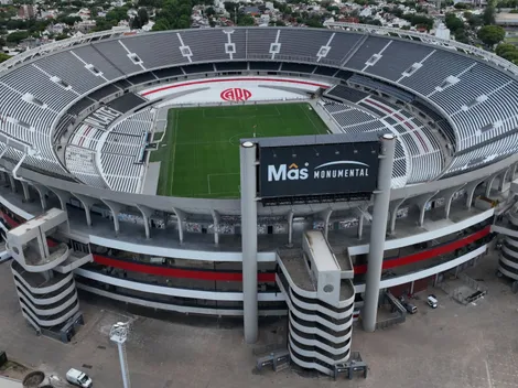 Impecable: así está el césped del Monumental pese a las lluvias
