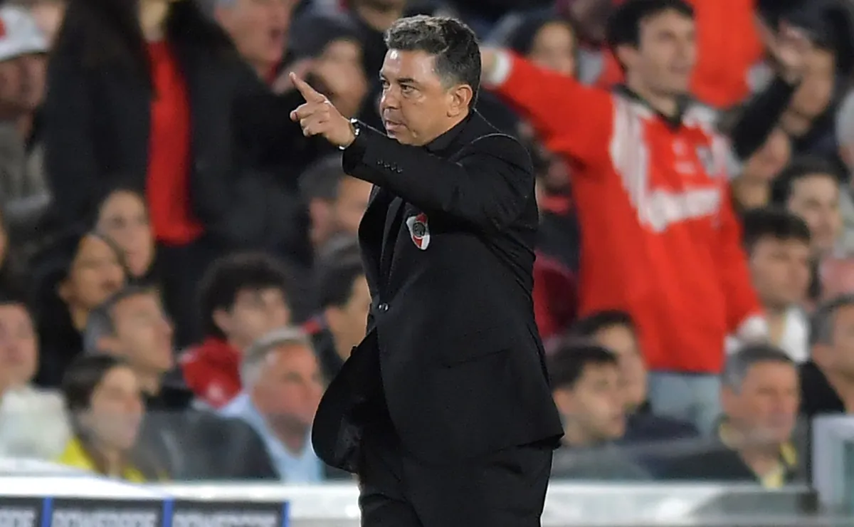 Los once de River para esta noche.
