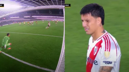 Sebastián Driussi erró un penal vs. Barcelona.