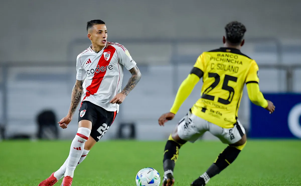 River empató sin goles ante Barcelona de Ecuador en la segunda fecha de la fase de grupos.