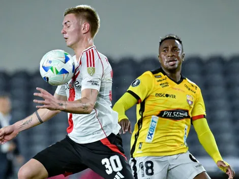 River no tuvo efectividad e igualó ante Barcelona en el Monumental