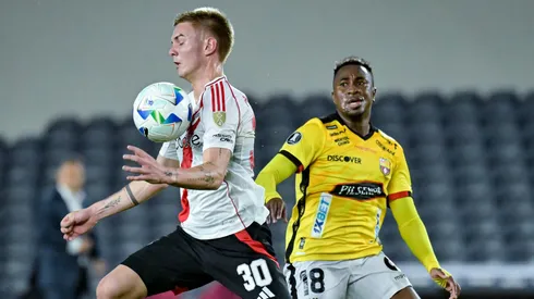 Mastantuono volvió a ser el encargado de llevar las riendas del juego en River.