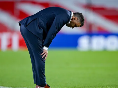 Así vivió Gallardo el partido con Barcelona: enojo con Meza, cruce con el árbitro y más diálogos