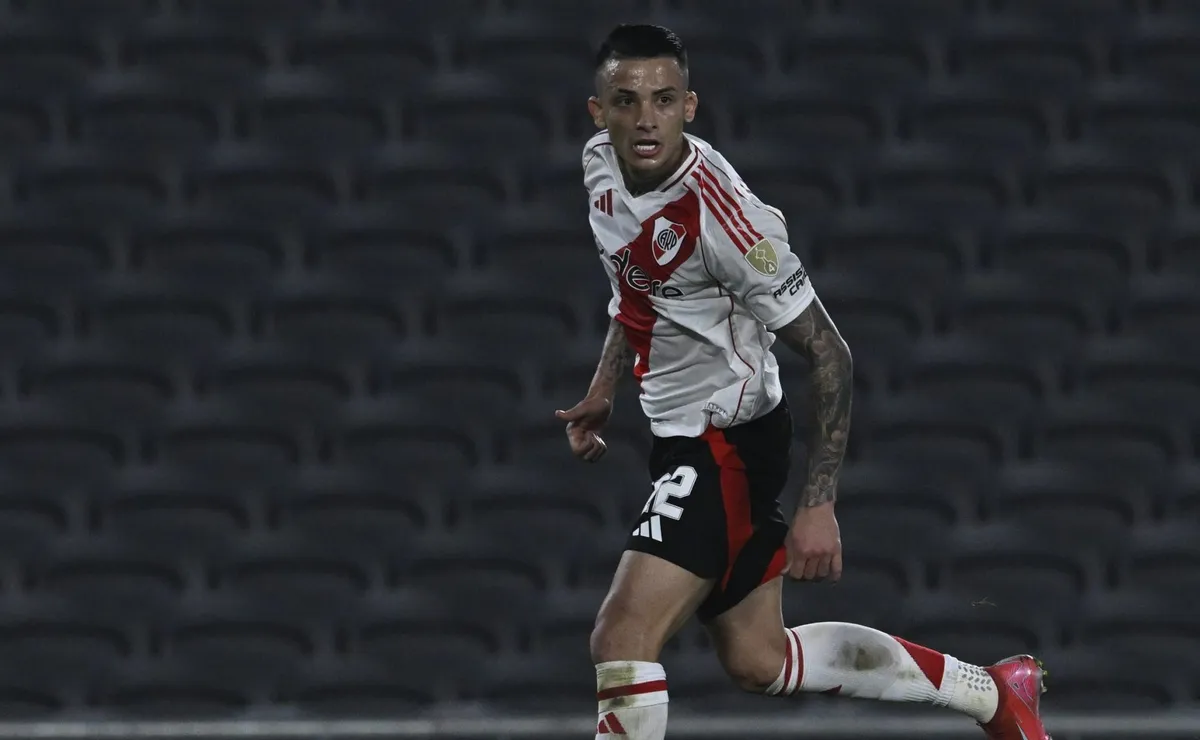 Kevin Castaño sigue acumulando buenos partidos en River.