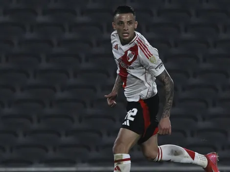 Kevin Castaño tuvo otro buen partido en River y Gallardo lo mimó