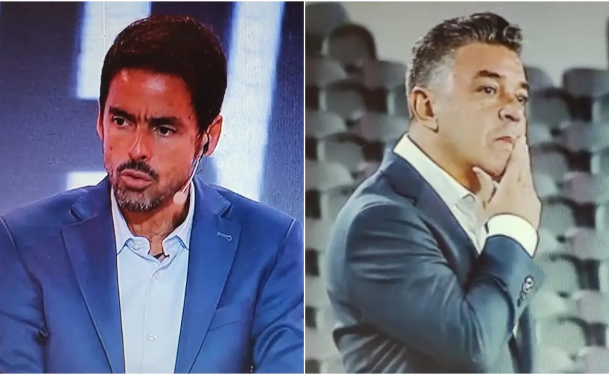La interpretación de Mariano Closs al gesto de Gallardo tras una inexplicable acción de Borja.