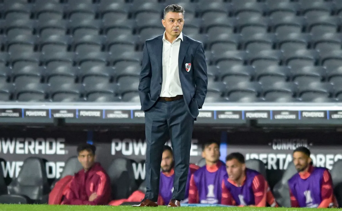 Los once que pondría River el domingo.
