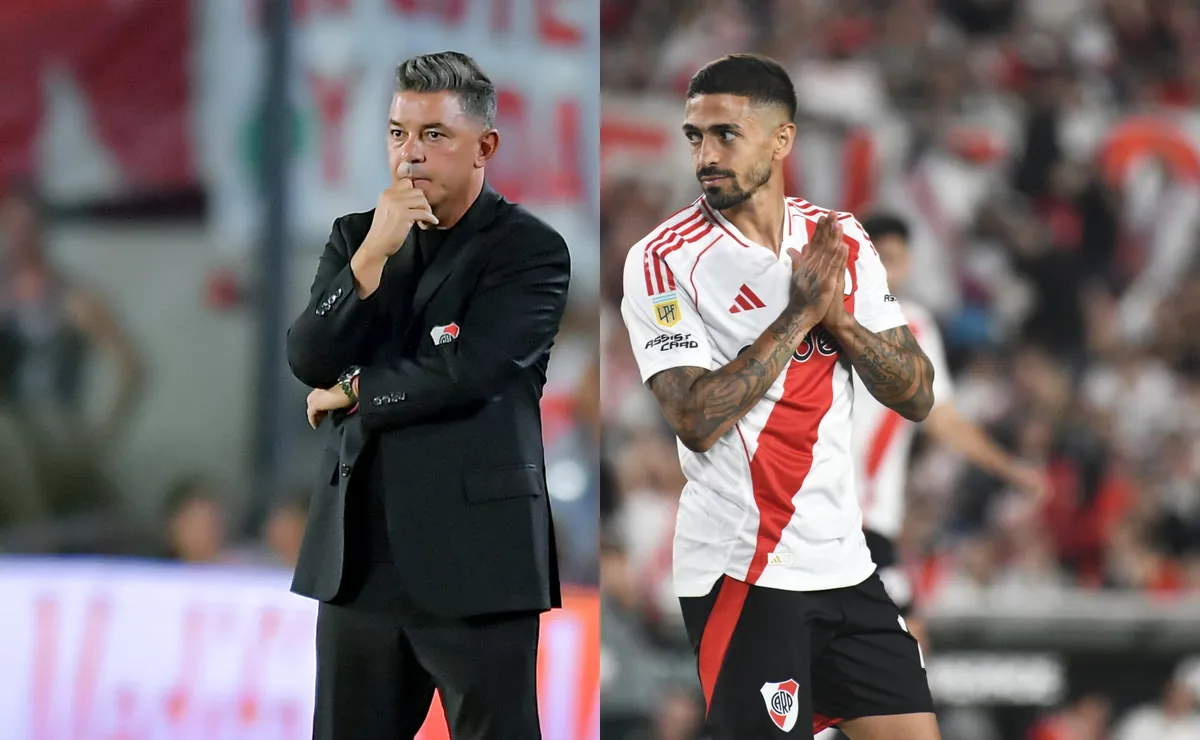 La vieja frase de Gallardo sobre Lanzini.