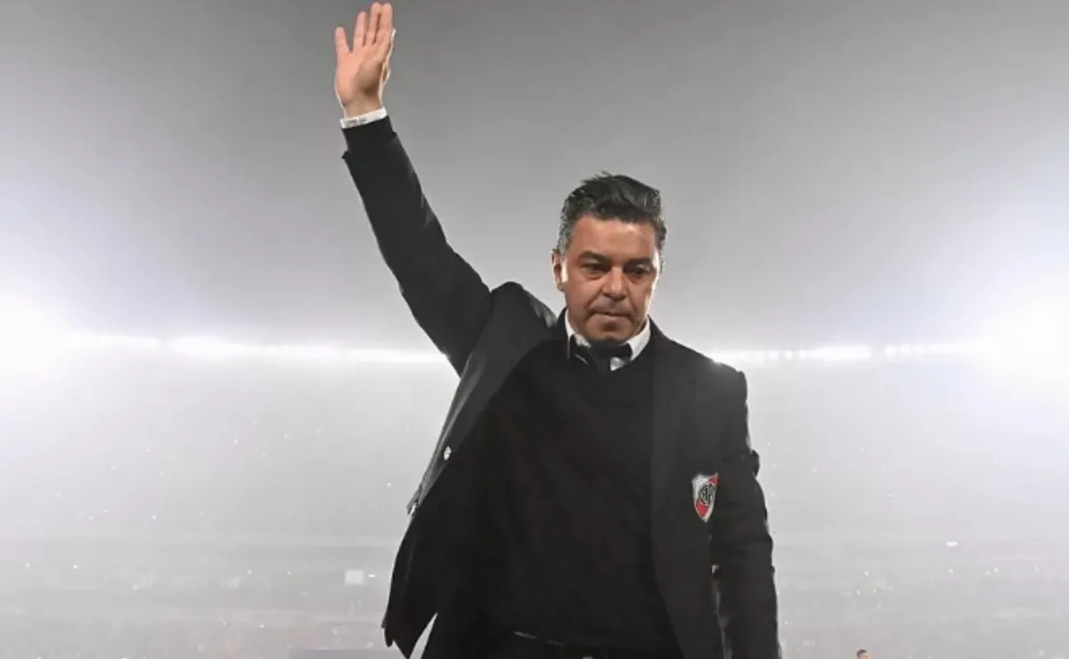 Marcelo Daniel Gallardo. Entrenador del Club Alético River Plate.