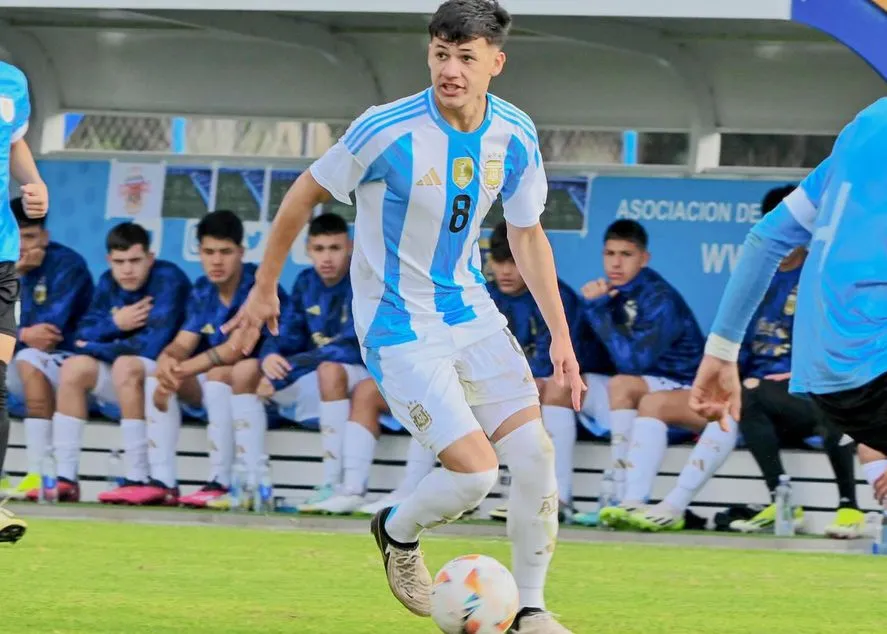 Juan Cruz Meza tuvo un muy buen Sudamericano. (Getty)