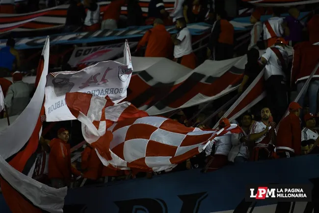 El 2 de diciembre de 2018 fue la última vez que los Borrachos estuvieron en el Monumental. Fue en el triunfo 3-1 ante Gimnasia de La Plata, días antes de la final de la Copa Libertadores ante Boca en Madrid.