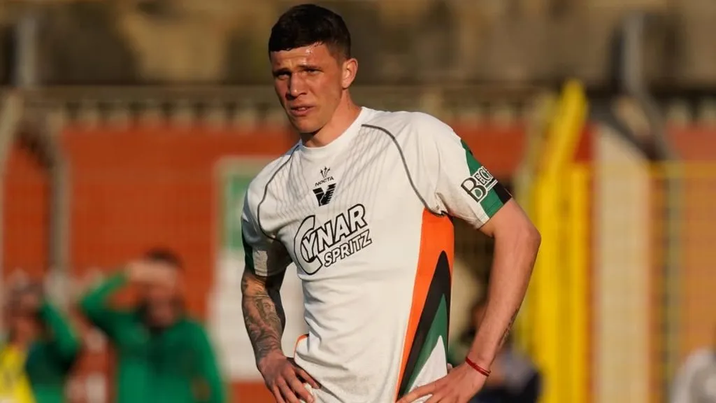 Franco Carboni, ex jugador de River, hoy en el Venezia FC de Italia