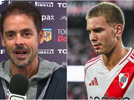 Closs le habló "cara a cara" a Mastantuono: el consejo que le dio al juvenil de River