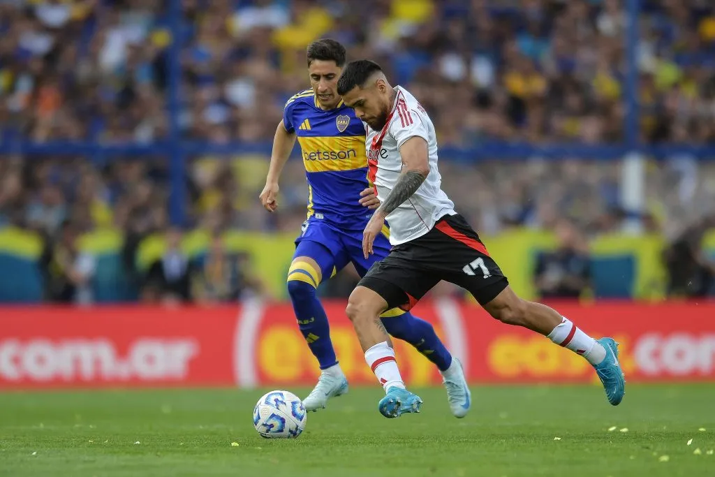 Paulo Díaz está en duda para el Superclásico.