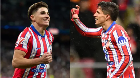 Julián y Giuliano Simeone anotaron en la última fecha ante Valladolid.