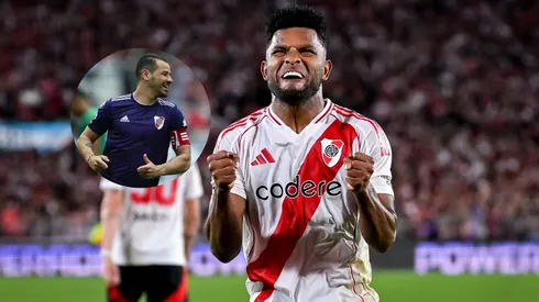 El hijo de Mora se sacó una foto con Borja.