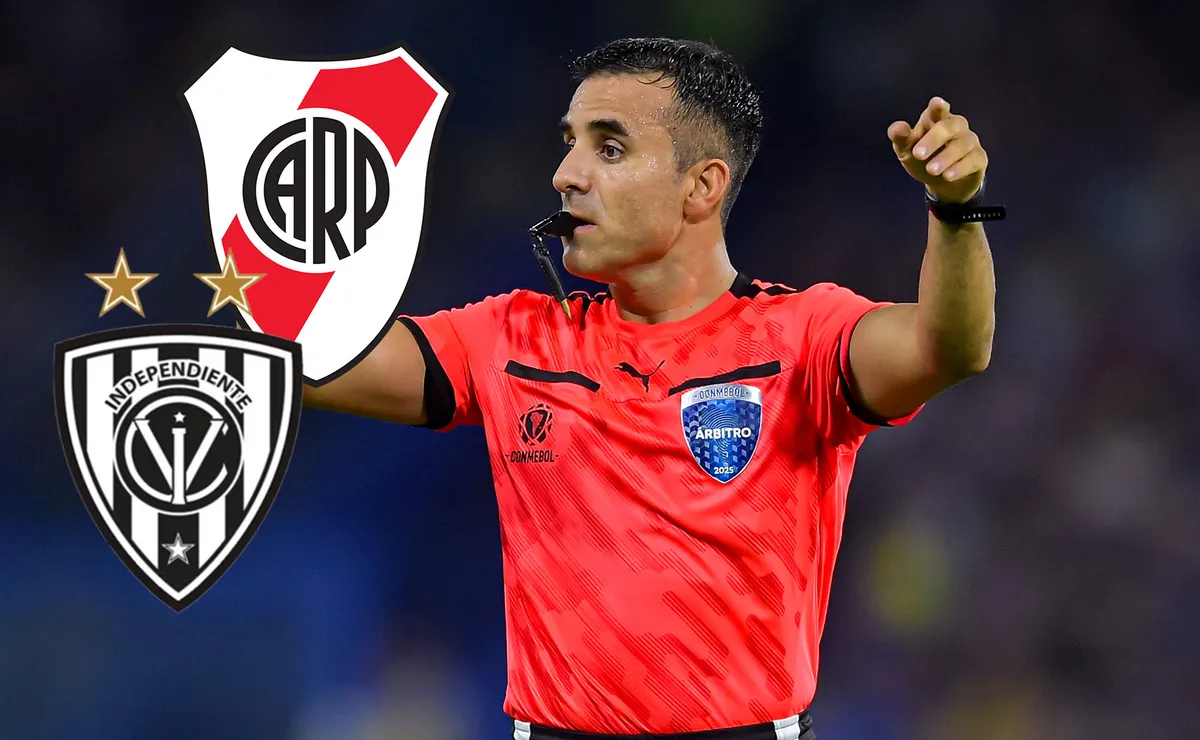Piero Maza será el árbitro de River vs. Independiente del Valle