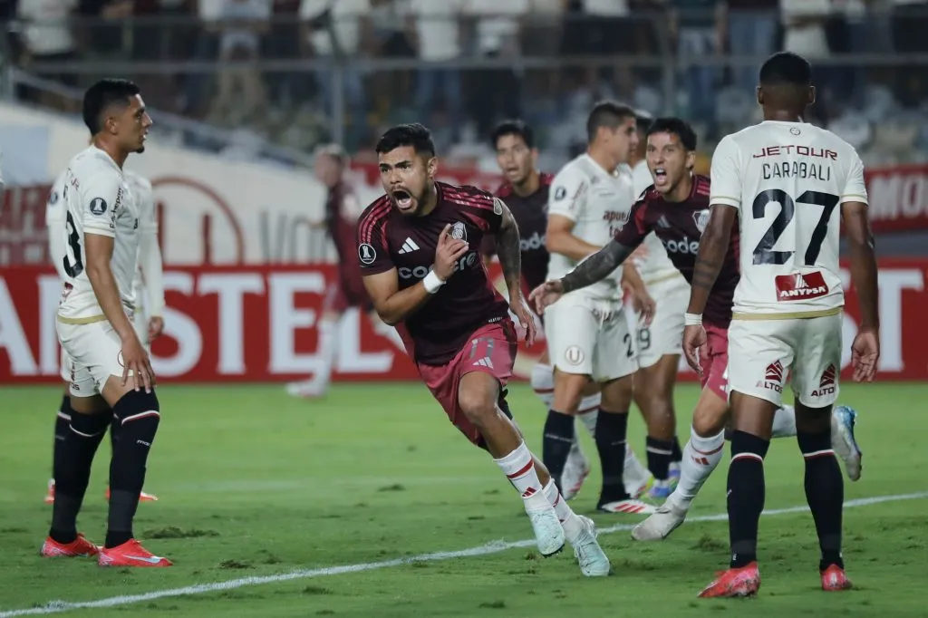 River le ganó a Universitario en Perú. (Getty)
