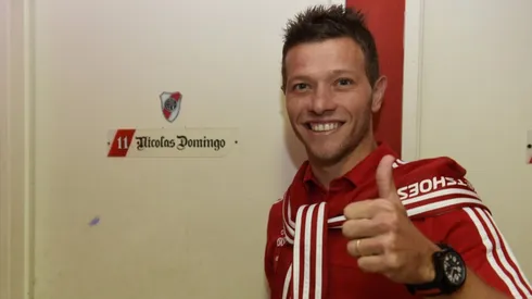 Domingo habló de su vida en River.
