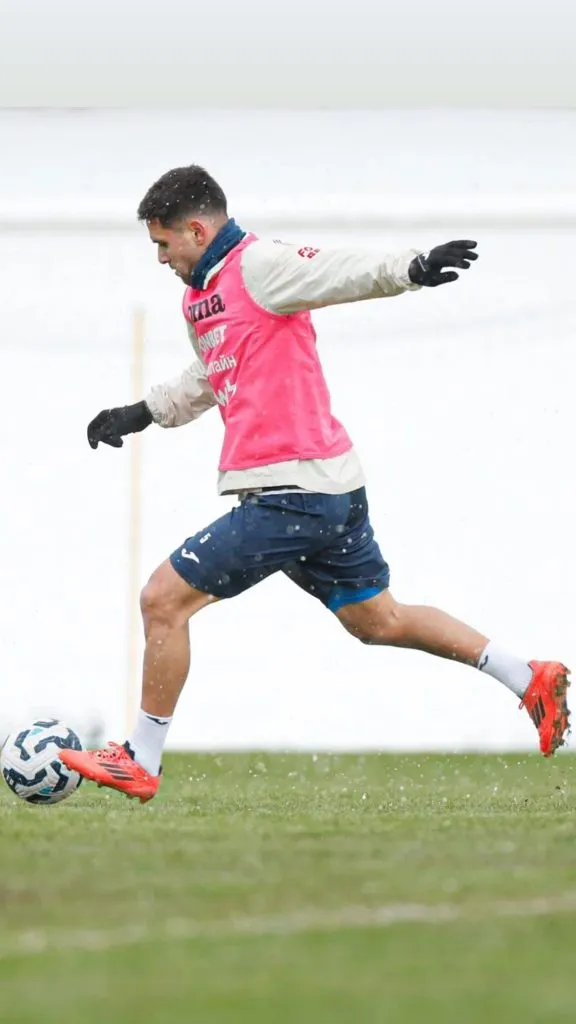 Rodrigo Villagra tuvo una caótica salida de River para fichar por el CSKA Moscú, donde aún no debutó oficialmente (FOTO: @pfc_cska).