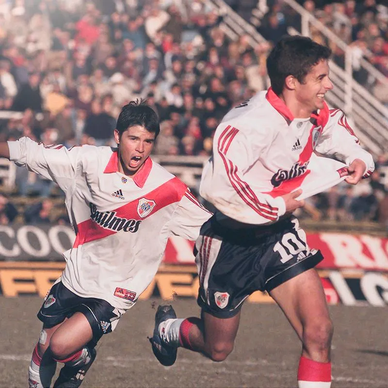 Saviola destacó a Aimar como su mejor compañero en su etapa en River. (Museo River)