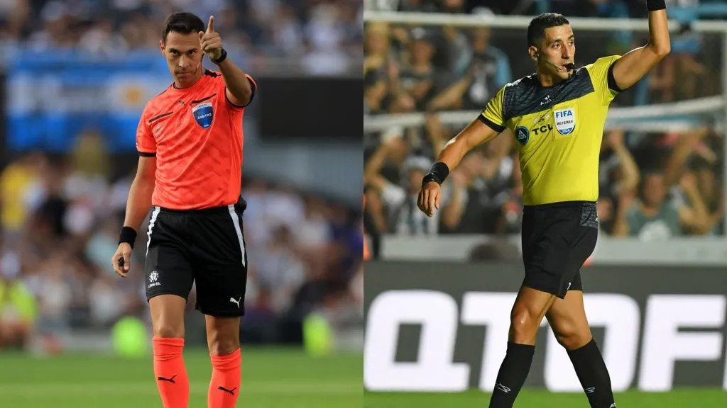 La AFA elegirá entre Tello y Falcón Pérez para dirigir el Superclásico. (Getty Images)